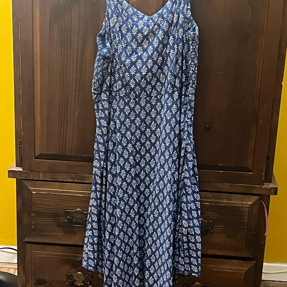 Beat the heat!  Perfect Summer Dress- Adorable Old Navy  fit and flare sundress